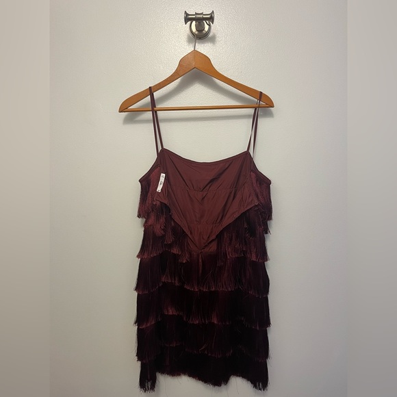 MANGO | Cami Layered Fringe Dress - Picture 3 of 5